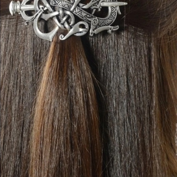 Metal Celtic hair clip LAST ONE ☝️ - Picture 4 of 9